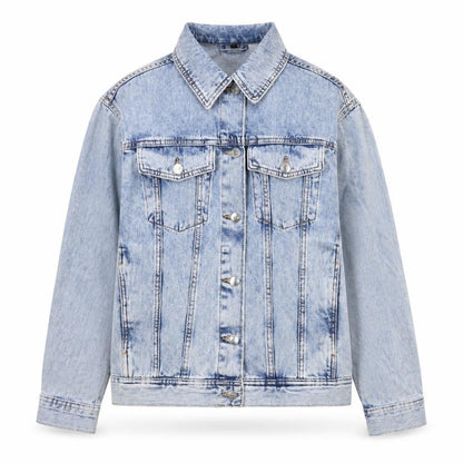 Divided by H&M Womens Blue  Denim Jacket Coat Size XS