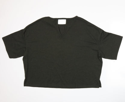Dorothy Perkins Womens Green  Knit Pullover Jumper Size 18