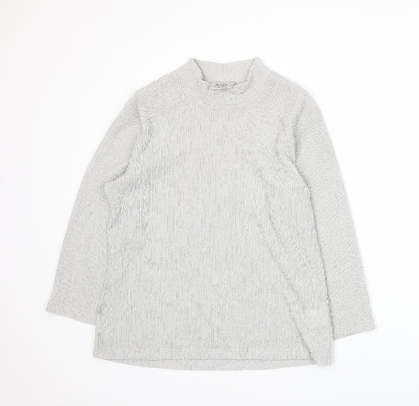 Refa Womens Grey   Basic T-Shirt Size 14