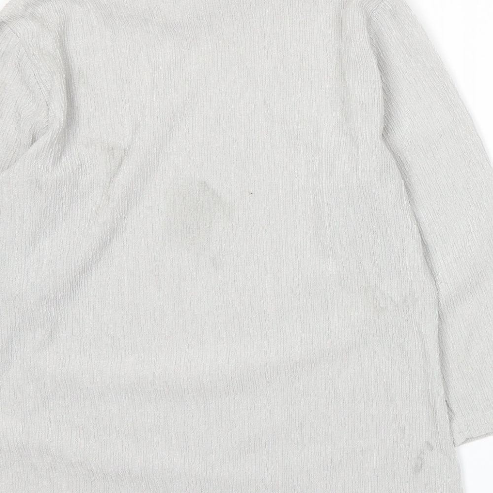 Refa Womens Grey   Basic T-Shirt Size 14