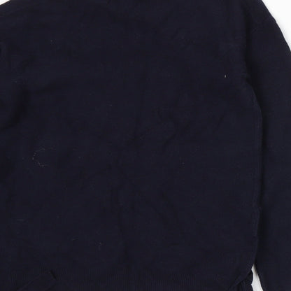 Marks and Spencer Womens Blue  Knit Pullover Jumper Size 8