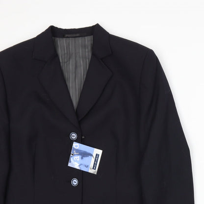 Womens UK Size 14 Wardrobe Regular Blue Suit Jacket
