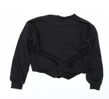 Preworn Womens Black   Pullover Jumper Size 8