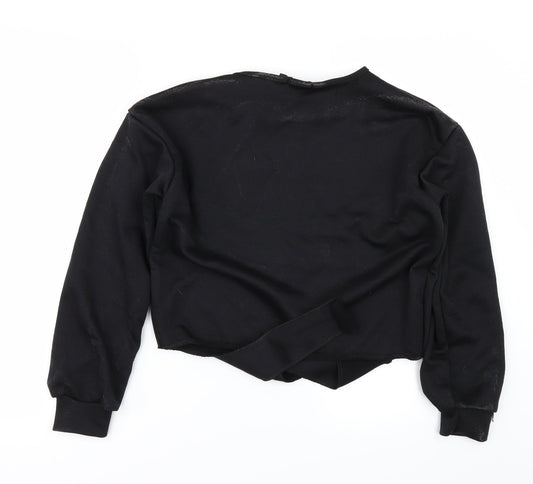 Preworn Womens Black   Pullover Jumper Size 8