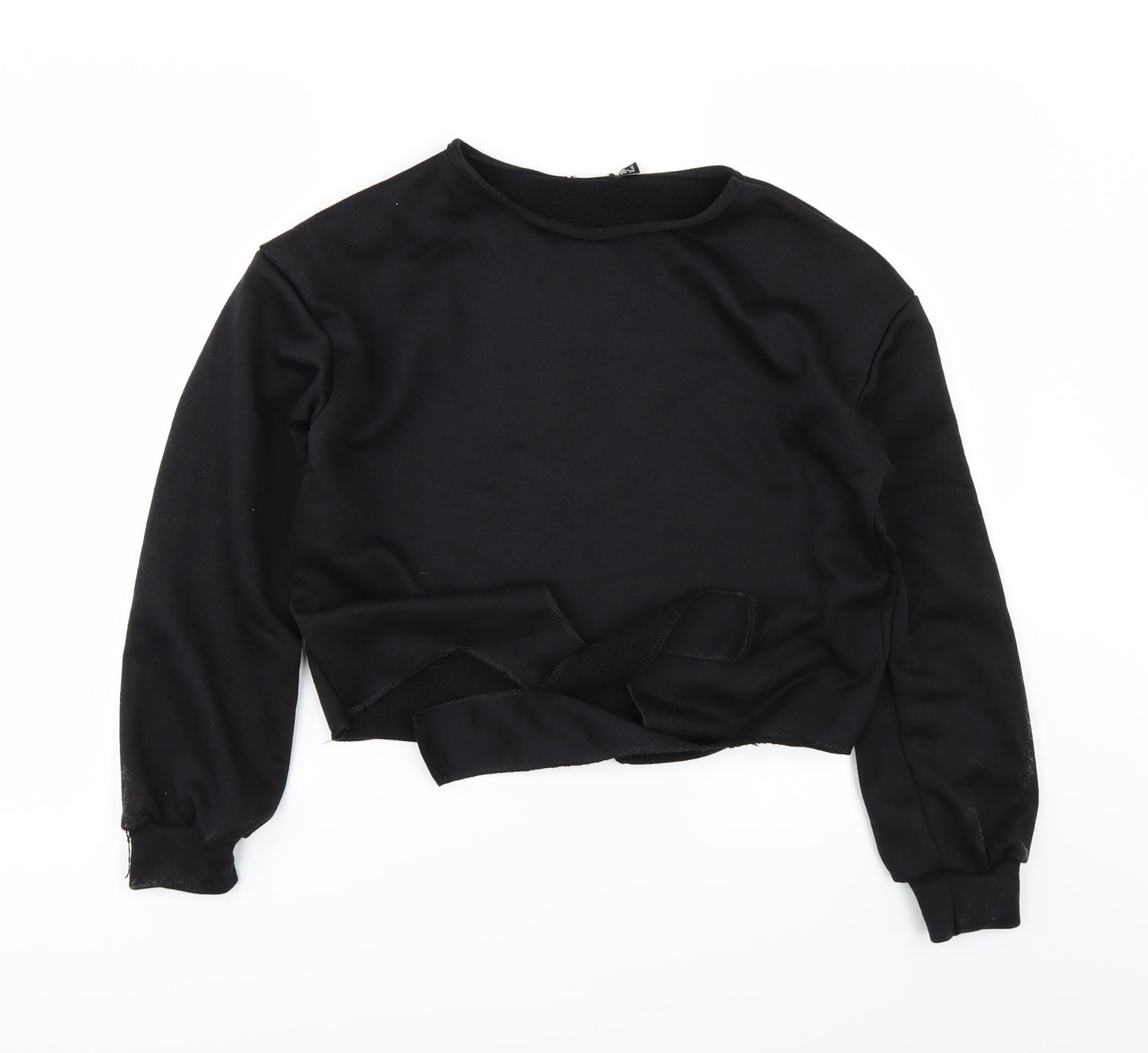 Preworn Womens Black   Pullover Jumper Size 8