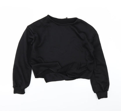 Preworn Womens Black   Pullover Jumper Size 8