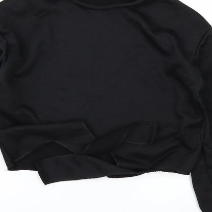 Preworn Womens Black   Pullover Jumper Size 8