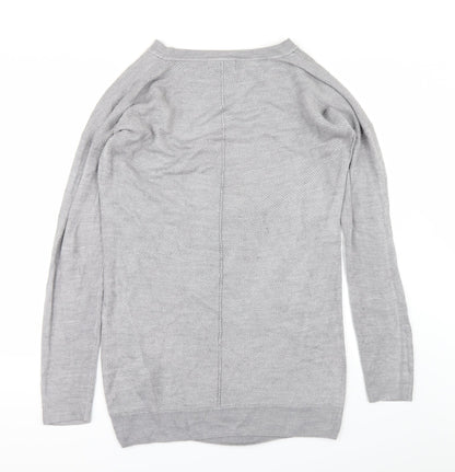 New Look Womens Grey   Pullover Jumper Size 12