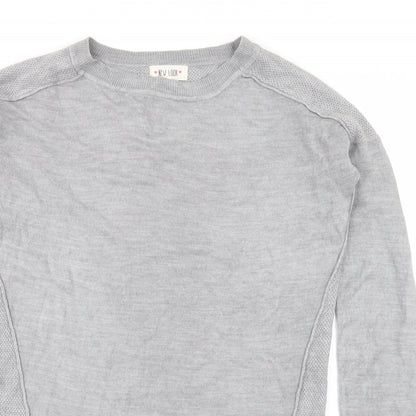 New Look Womens Grey   Pullover Jumper Size 12