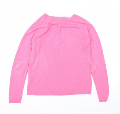 TU Womens Pink   Basic T-Shirt Size 10