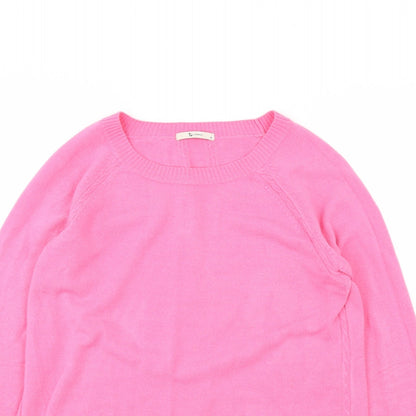 TU Womens Pink   Basic T-Shirt Size 10