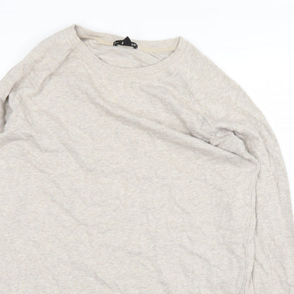H&M Womens White   Pullover Jumper Size S