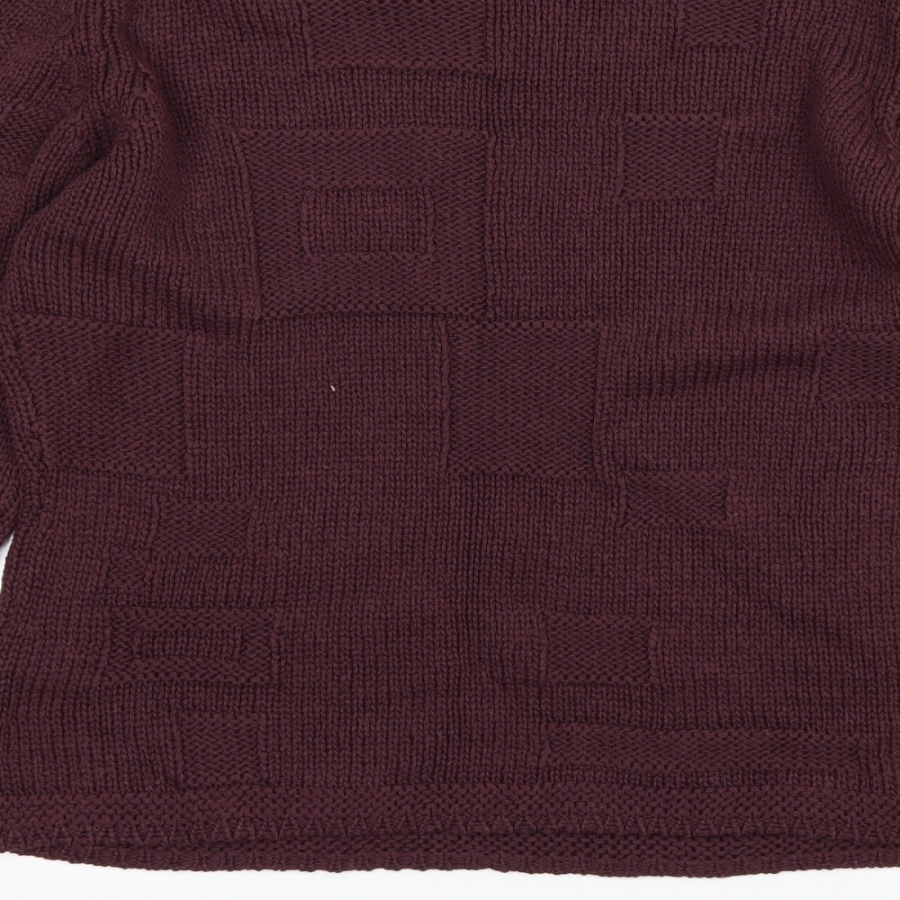 Per Una Womens Red   Pullover Jumper Size M