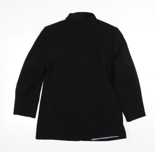 Mackays Womens Black   Overcoat Coat Size 14