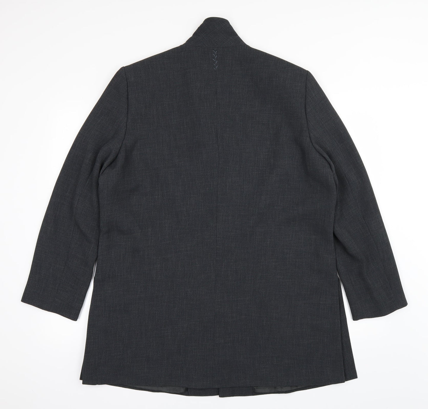 ELVI Womens Grey   Overcoat Coat Size 18