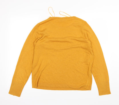 Primark Womens Yellow   Basic T-Shirt Size 12