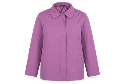 BM Womens Purple   Windbreaker Coat Size L