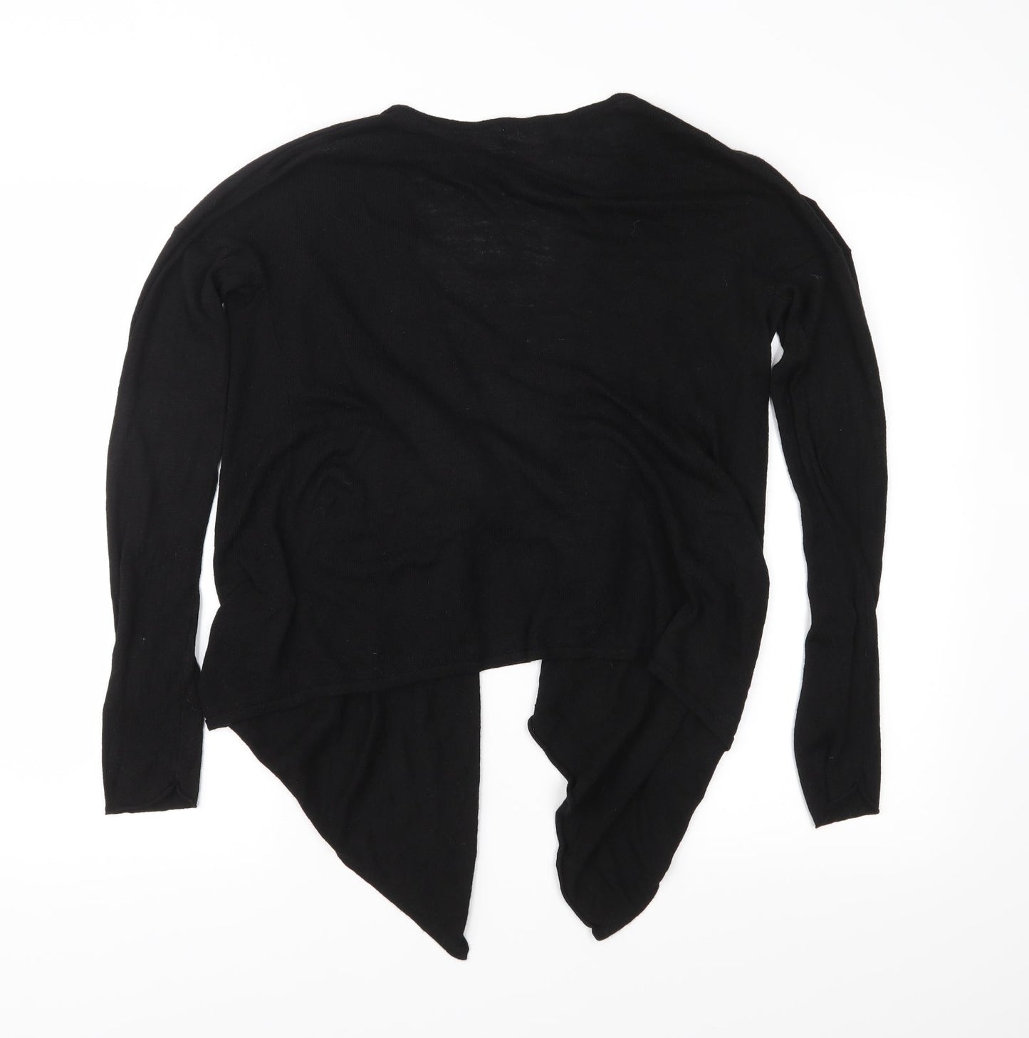 H&M Womens Black  Knit Cardigan Jumper Size XS
