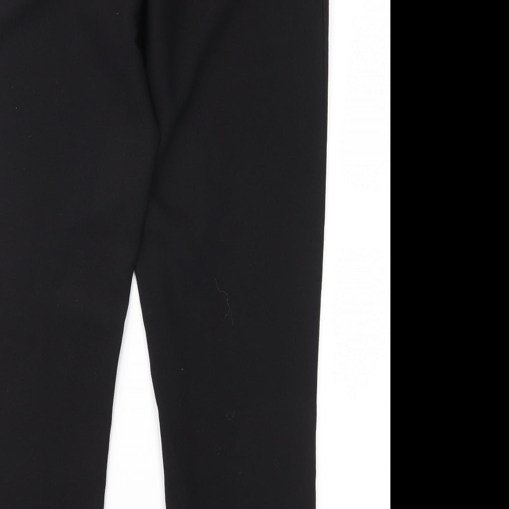 Womens UK Size 6 PRETTYLITTLETHING Regular Fit  Black Trousers