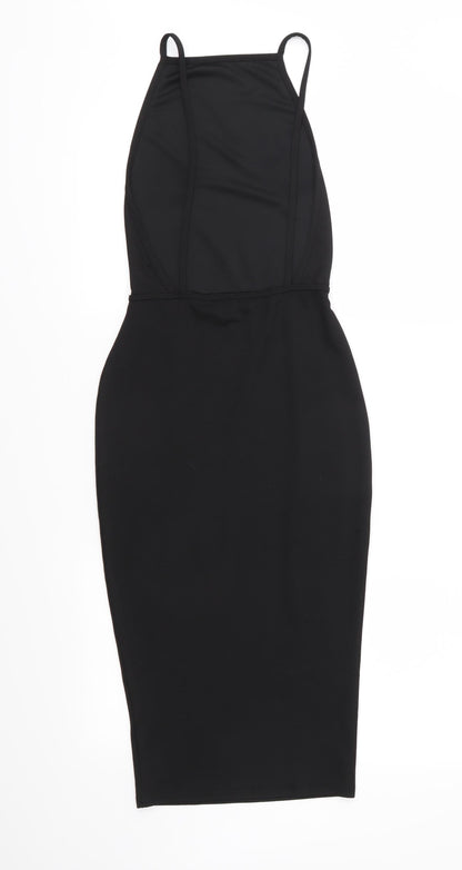 PRETTYLITTLETHING Womens Black   Shift  Size 6