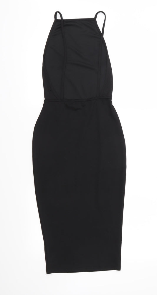 PRETTYLITTLETHING Womens Black   Shift  Size 6