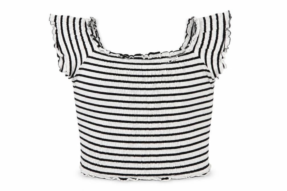 Womens UK Size 8 New Look Black Basic Blouse