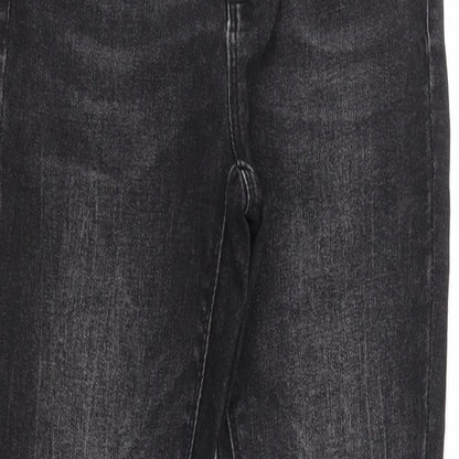 Denim & Co. Womens Black  Denim Skinny Jeans Size 8 L26 in