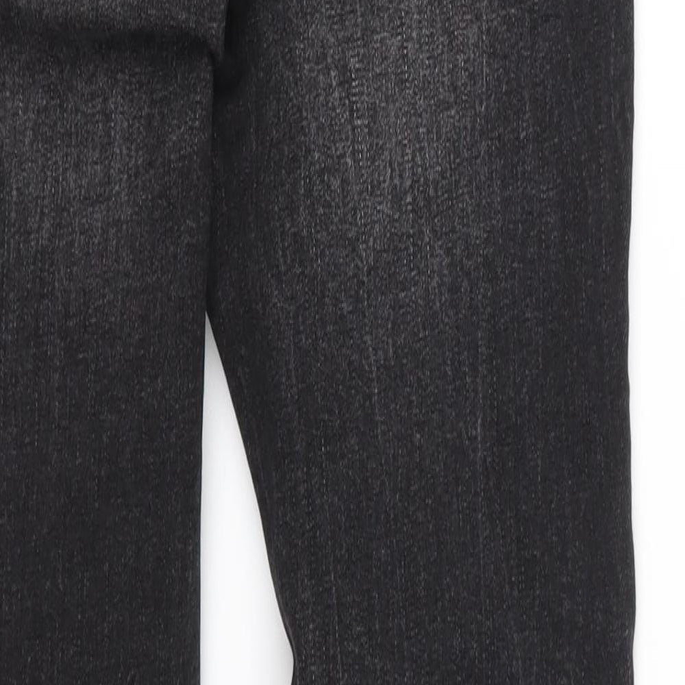 Denim & Co. Womens Black  Denim Skinny Jeans Size 8 L26 in