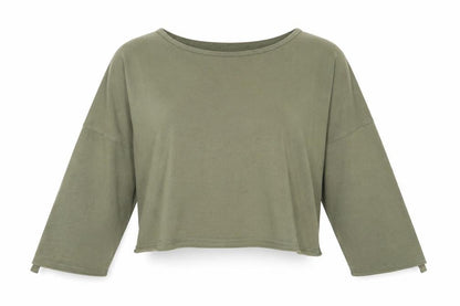 New Look Womens Green   Pullover Sweatshirt Size 10