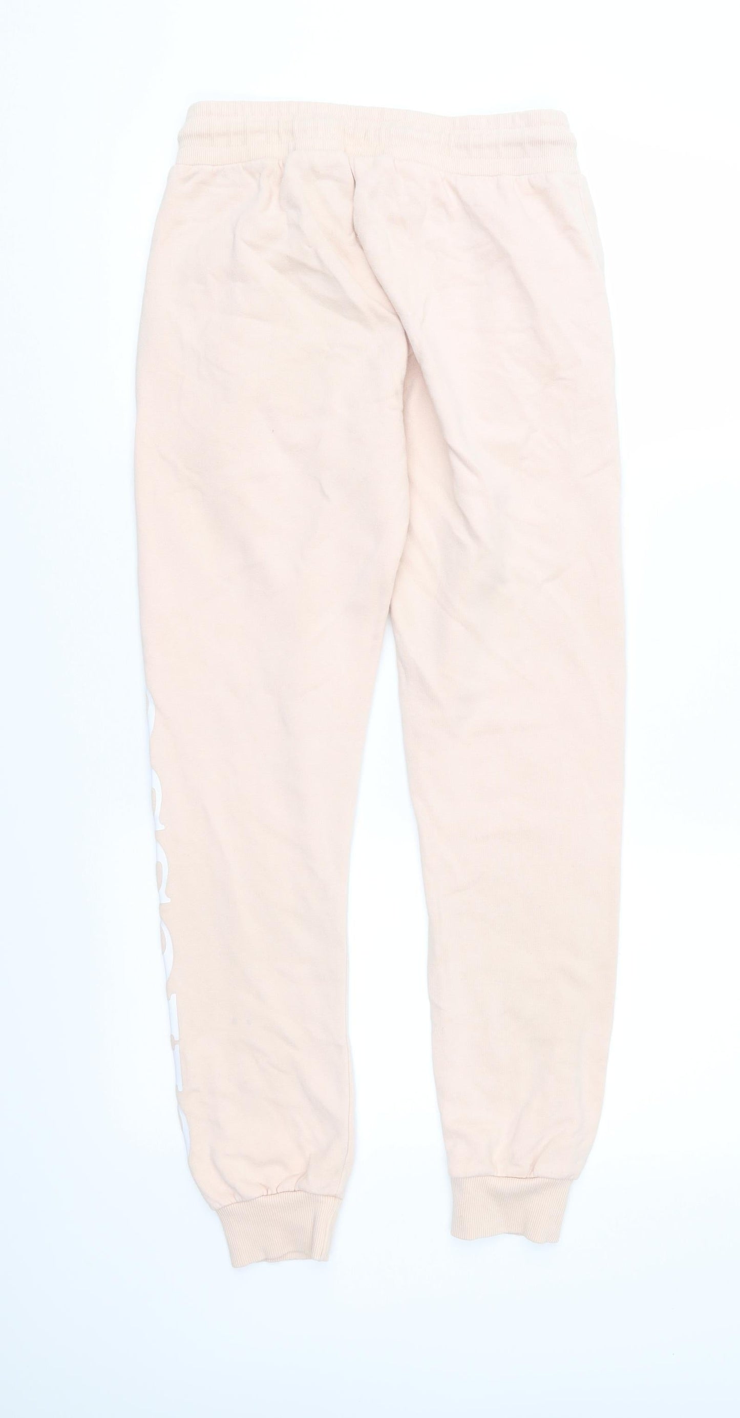 ellesse Womens Pink  Jersey Jogger Trousers Size 30 in L27 in