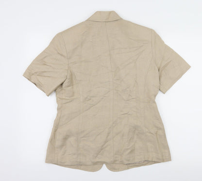 Womens UK Size 12 OPUS Beige Jacket