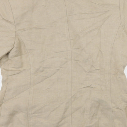 Womens UK Size 12 OPUS Beige Jacket