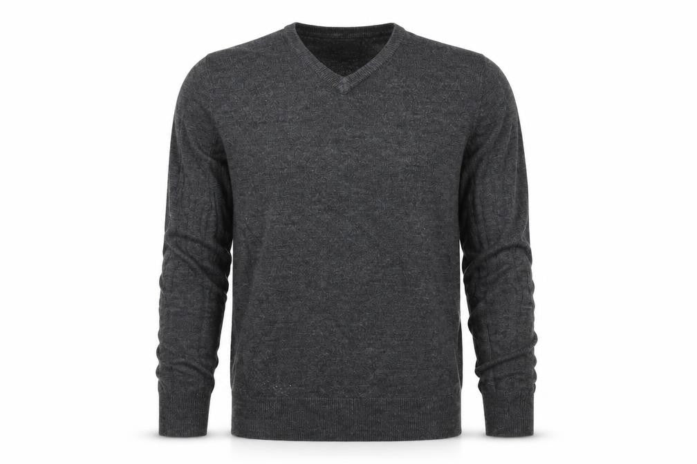 Mens UK Size S F&F Grey Pullover Jumper