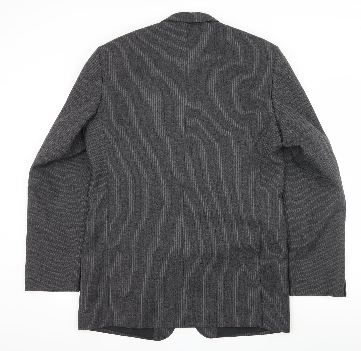 Mens UK Size L Hodges Regular Grey Suit Jacket