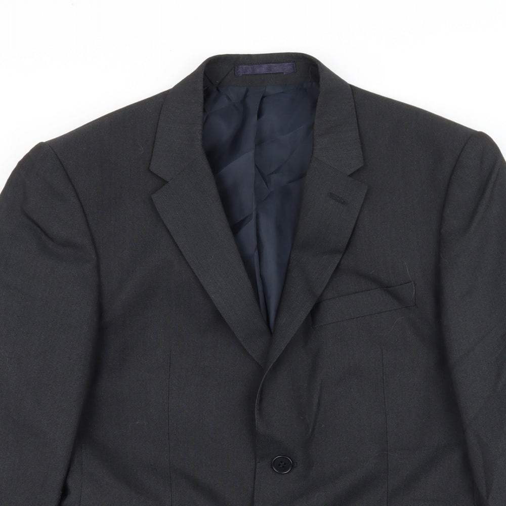 Mens UK Size M Tom English Regular Grey Suit Jacket