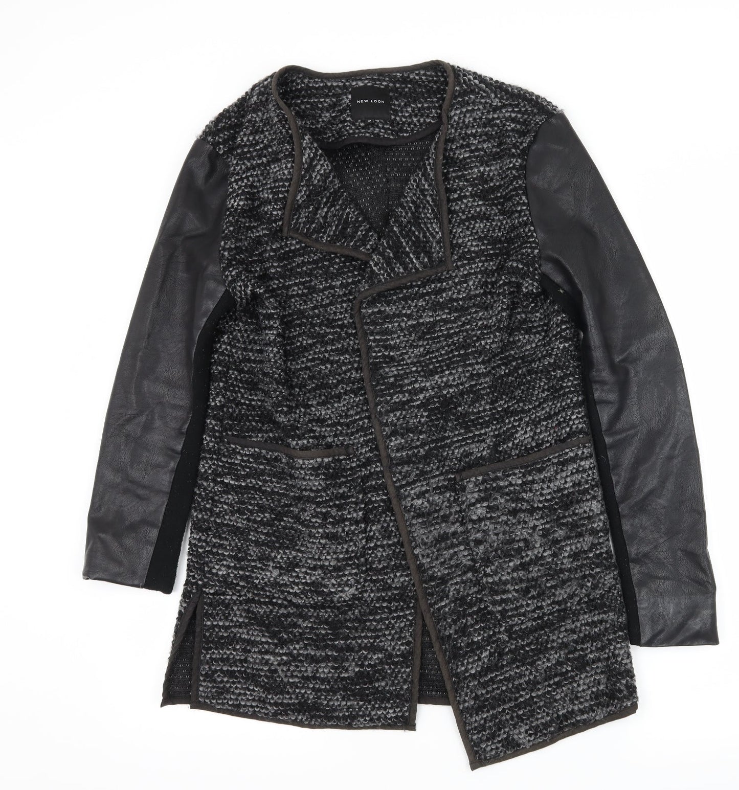 Womens UK Size 10 New Look Grey Jacket