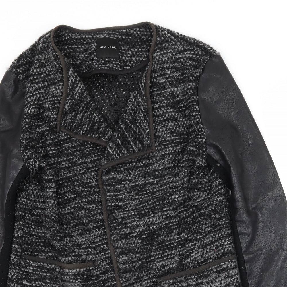 Womens UK Size 10 New Look Grey Jacket