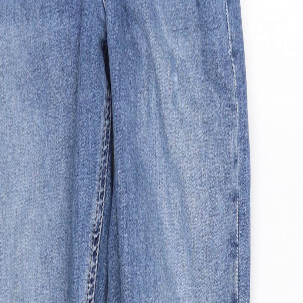 Womens UK Size S Jamie Regular Fit Straight Blue Jeans
