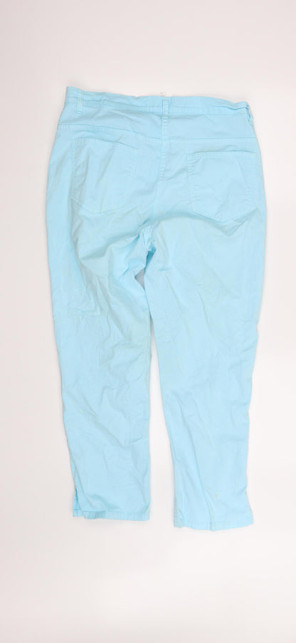 amazing vintage Womens Blue   Straight Jeans Size 14 L27 in