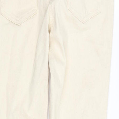 10 Womens Beige   Straight Jeans Size 10 L28 in