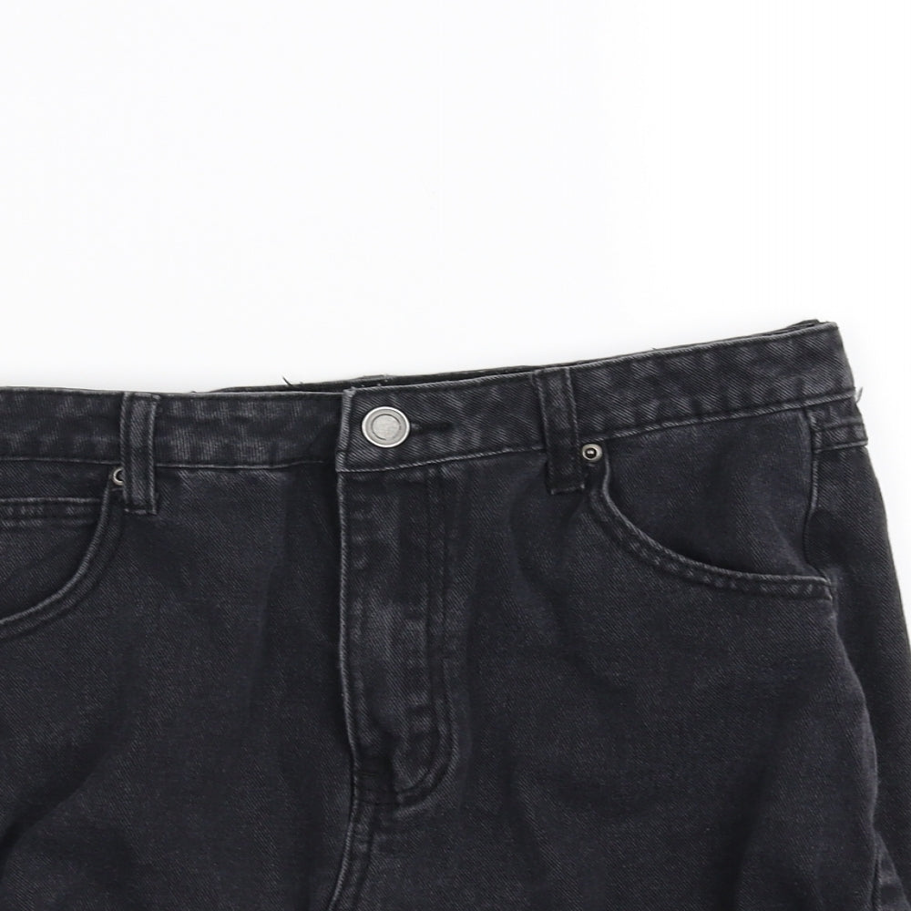 In the Style Womens Black   Mini Skirt Size 10