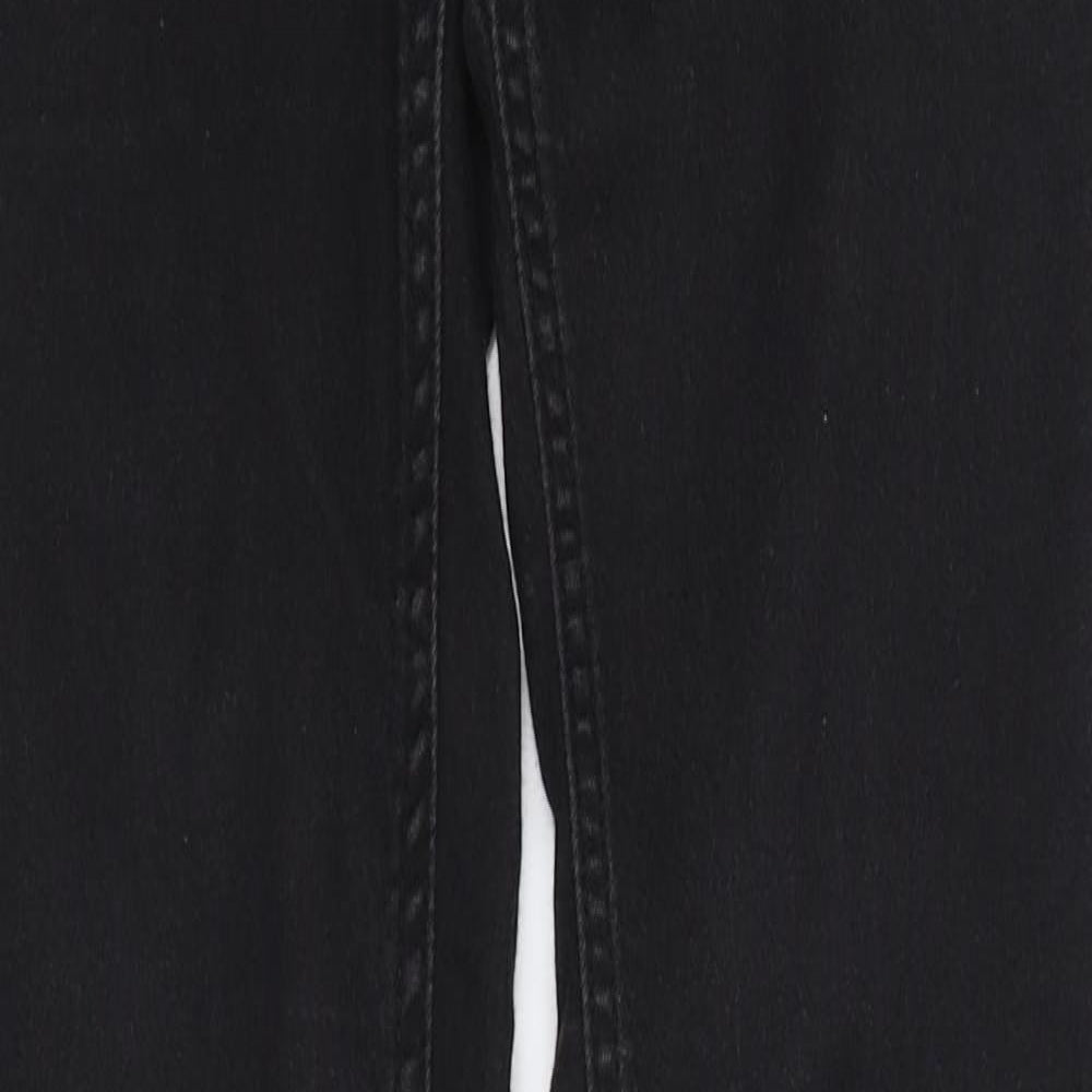 Womens UK Size 8 Divided Regular Fit Skinny Black Jeans
