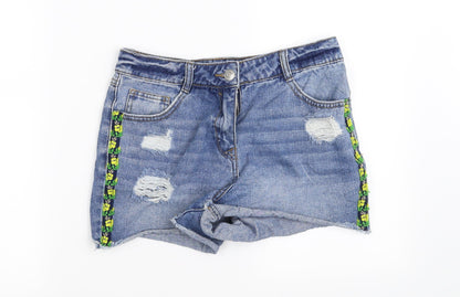 Denim Womens Blue   Cut-Off Shorts Size 8