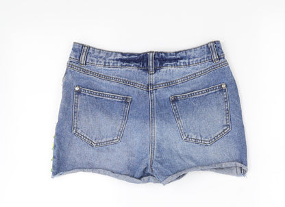 Denim Womens Blue   Cut-Off Shorts Size 8