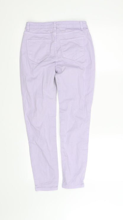 jenna Womens Purple   Straight Jeans Size 6 L28 in