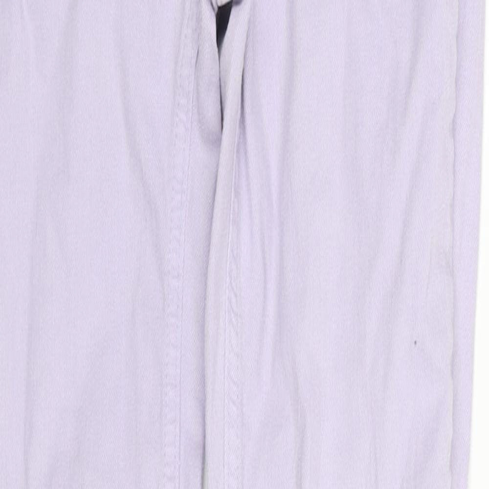jenna Womens Purple   Straight Jeans Size 6 L28 in