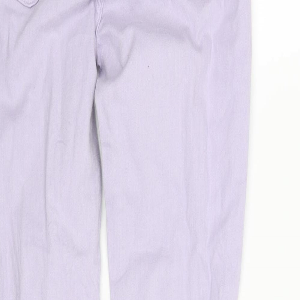 jenna Womens Purple   Straight Jeans Size 6 L28 in