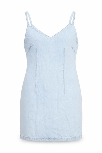 Denim Womens Blue   Fit & Flare  Size 10
