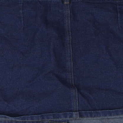 deniem  Womens Blue   Mini Skirt Size 12