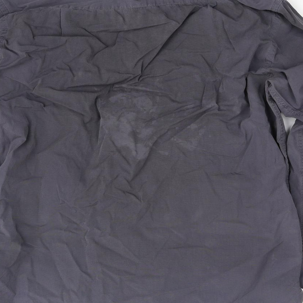 charles Mens Grey    Polo Size M